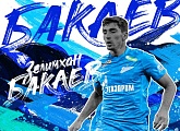 Zelimkhan Bakaev ficha por el Zenit