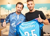 Strahinja Eraković: “Tan pronto como la oportunidad para ir al Zenit se presentó, inmediatamente acepté”