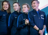 Presentación del equipo femenino del FC Zenit en el Gazprom Arena