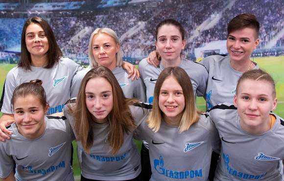 Trece jugadoras se unieron al equipo femenino del FC Zenit